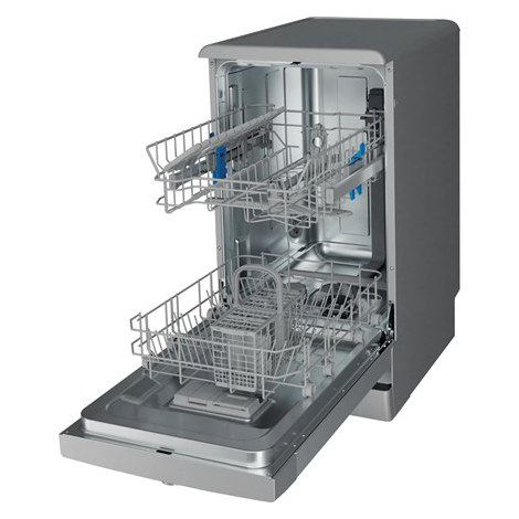 INDESIT Dishwasher DSFE 1B10 S Free standing, Width 45 cm, Number of place settings 10, Number of programs 6, Energy efficiency - 2